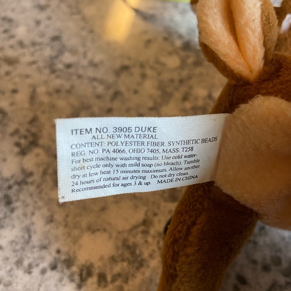 Christmas reindeer, beanie, boppers 1997 - Picture 4 of 6